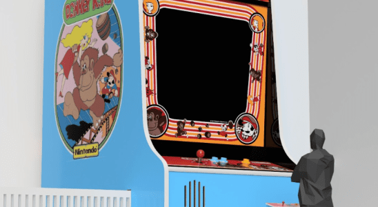 Le cabinet d'arcade Donkey Kong de 20 pieds, le plus grand du monde, arrive dans un musée cet été