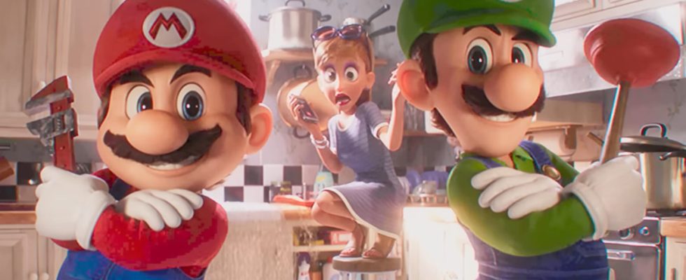Le rap d'ouverture du film Super Mario Bros. est un gros bâillon rétro pour les enfants des années 80