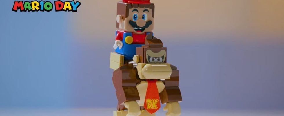 Lego a annoncé son intention de sortir une gamme d'ensembles Donkey Kong
