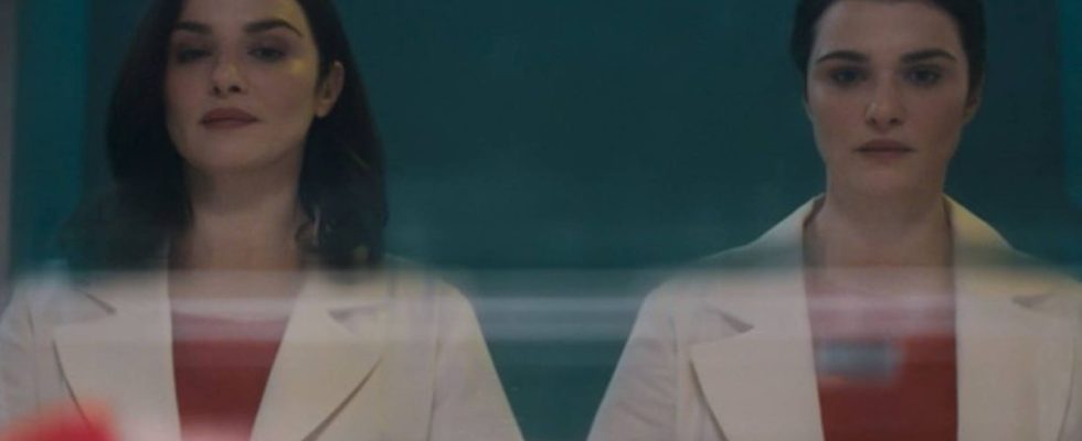 Rachel Weisz as Elliot and Beverly Mantle in Prime Video