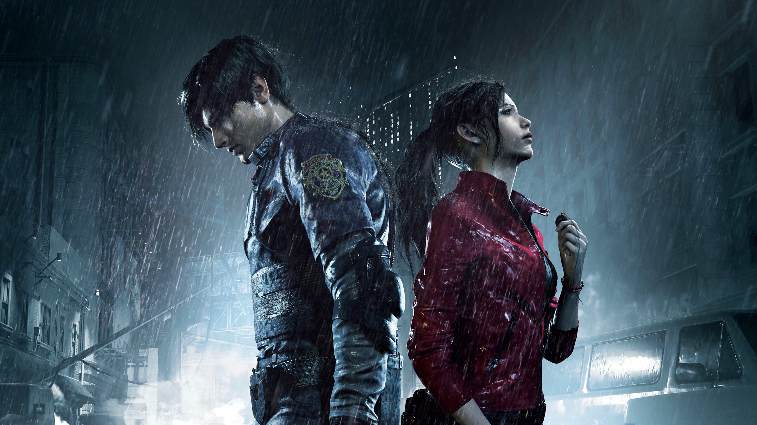 Léon et Claire dans le remake de Resident Evil 2