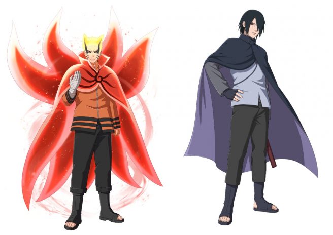 Naruto x Boruto Ultimate Ninja Storm Connexions Naruto Uzumaki (Mode Baryon) Sasuke Uchiha (Soutien Kage)