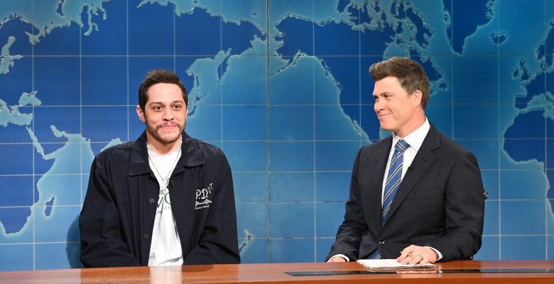 Pete Davidson and Colin Jost on "SNL"