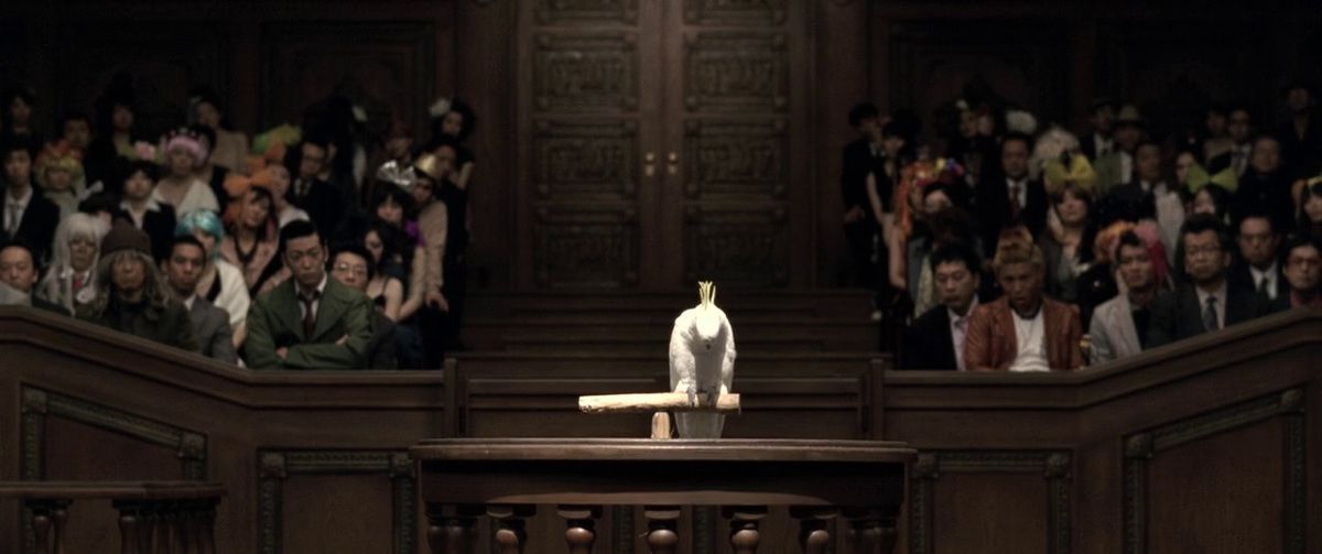 Un perroquet est mis à la barre des témoins dans l'adaptation en direct d'Ace Attorney