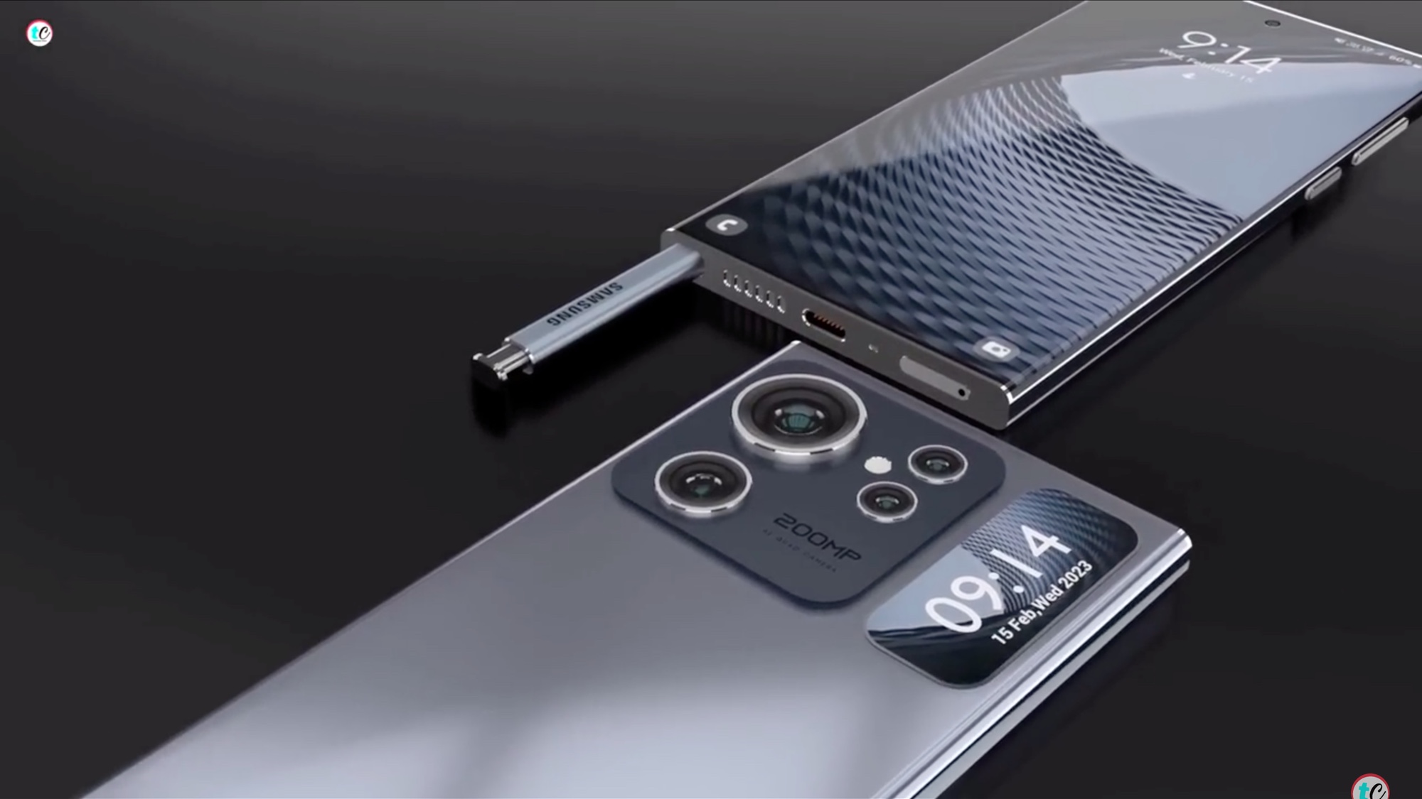 Rendus du concept Samsung Galaxy S24 Ultra