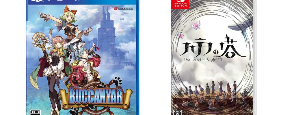 Sorties de jeux japonais de cette semaine : Buccanyar, Arcana of Paradise : The Tower, série Final Fantasy Pixel Remaster, plus
