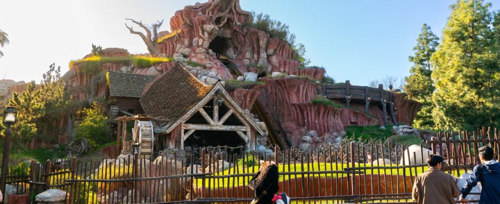 Splash Mountain de Disneyland ferme également, avec une date finale en mai