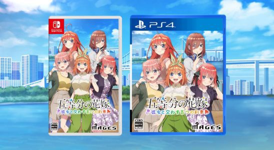 The Quintessential Quintuplets: Five Promises Made with Her annoncés pour PS4, Switch
