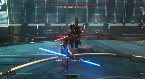 Here is how to efficiently defeat the Ninth Sister in Star Wars Jedi: Survivor, addressing all three stages of the fight, plus Force Parry and dual-lightsaber stance Respawn Entertainment boss fight