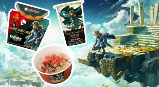 Aléatoire: Zelda: La gamme de plats inspirés des larmes du royaume se dirige vers les magasins Lawson au Japon