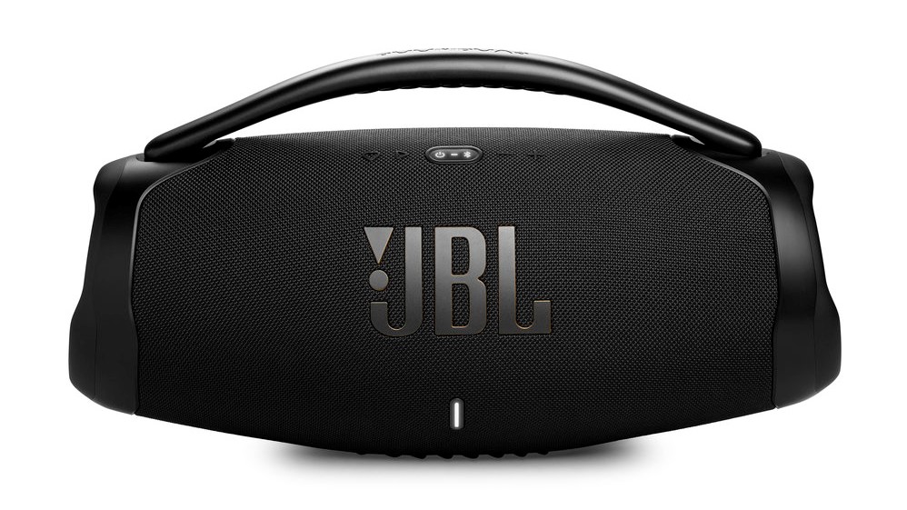 JBL Boombox 3 Wi-Fi sur fond blanc