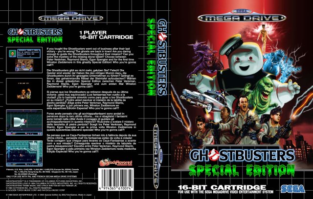 Ghostbusters : couverture de l'édition spéciale