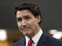   Le premier ministre canadien Justin Trudeau.