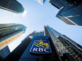 La Banque Royale du Canada dans le quartier financier de Toronto.