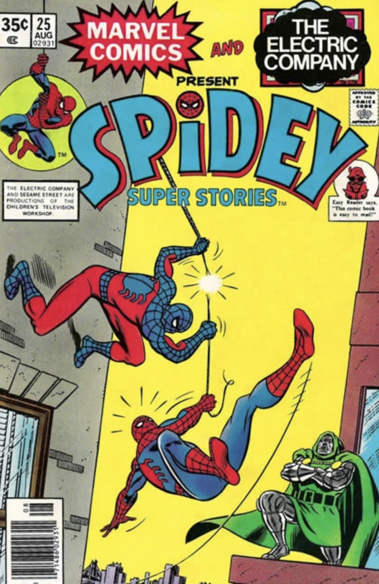 Couverture de Spidey Super Stories #25