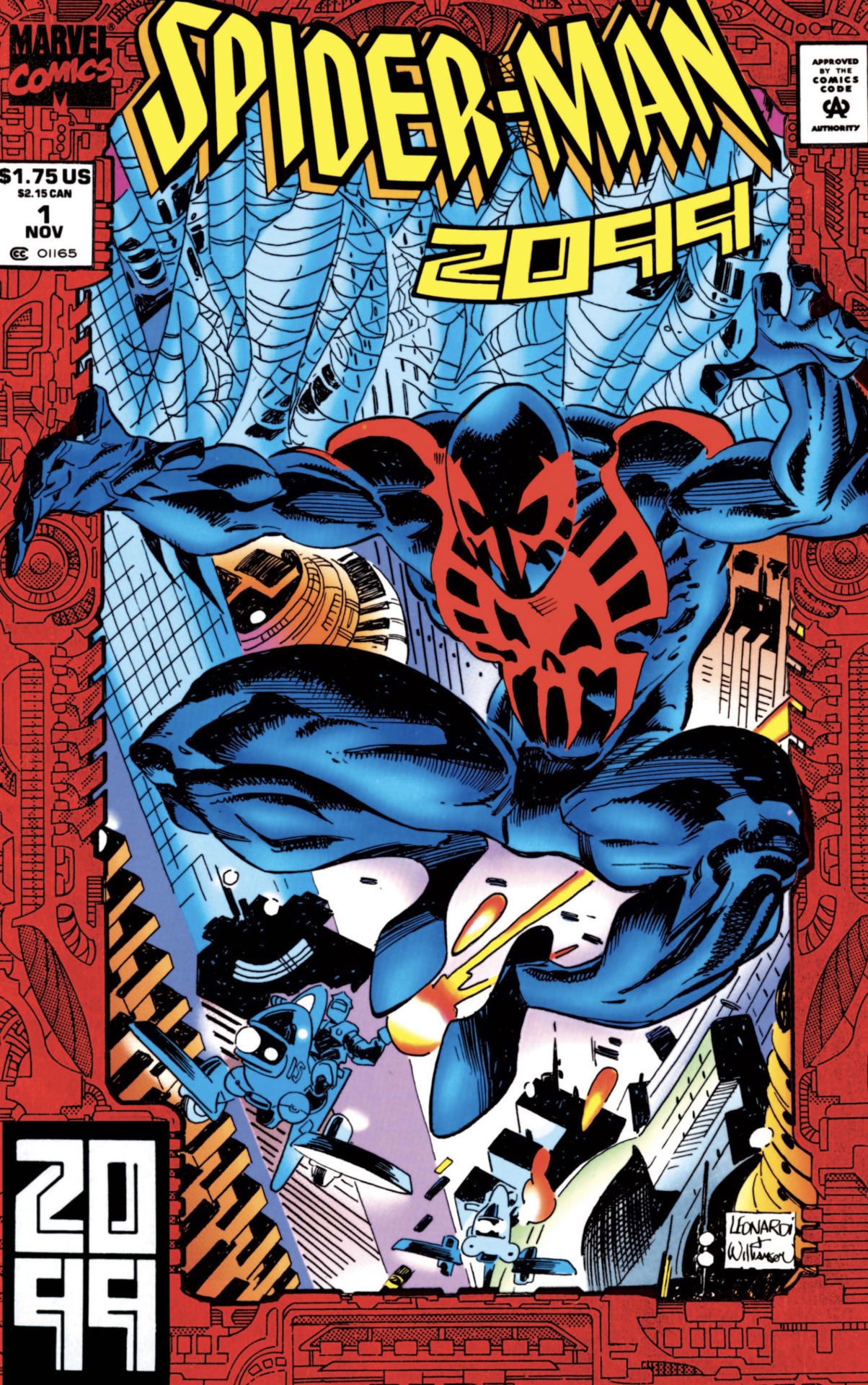 Couverture de Spider-Man 2099 #1