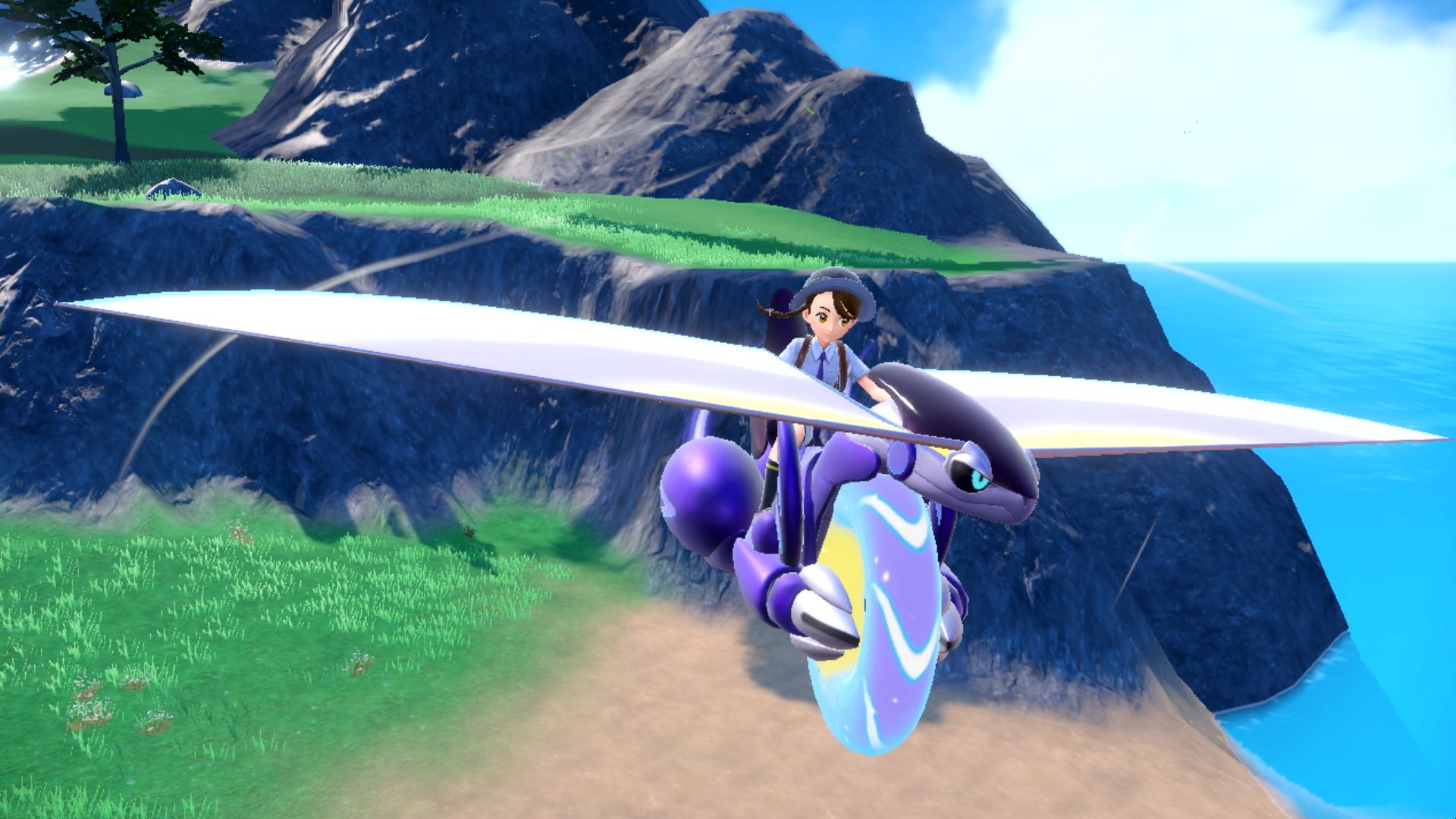 Capture d'écran de Pokémon Violet écarlate