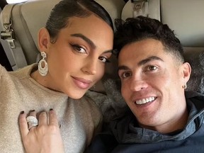 Cristiano Ronaldo et Georgina Rodriguez.