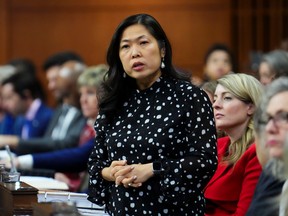 La ministre du Commerce Mary Ng lors de la période des questions à la Chambre des communes en décembre 2022.