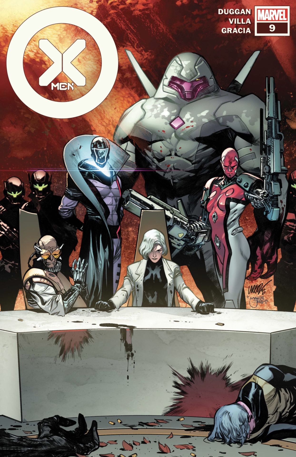 Couverture X-Men #9