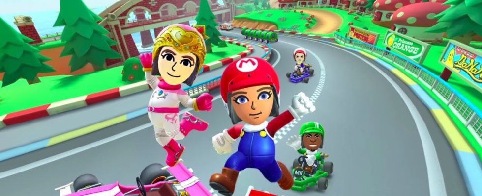 Mario Kart Tour ramène le pont champignon pour la prochaine tournée Mii