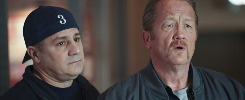 Tony and Mouch in Chicago Fire Season 11