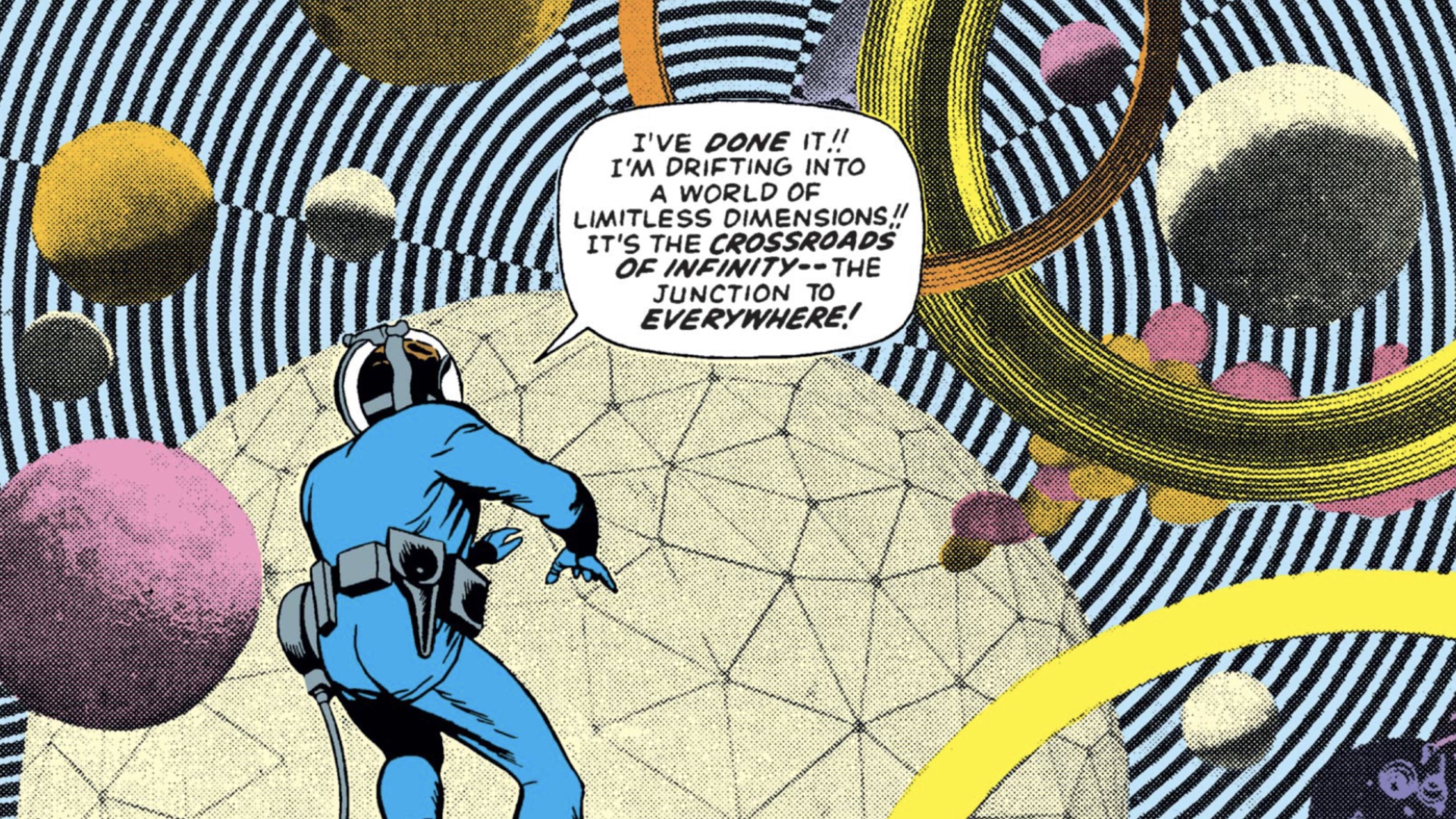 Bande dessinée des Quatre Fantastiques par Jack Kirby