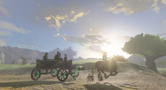 Zelda: Tears Of The Kingdom: Comment remorquer un chariot