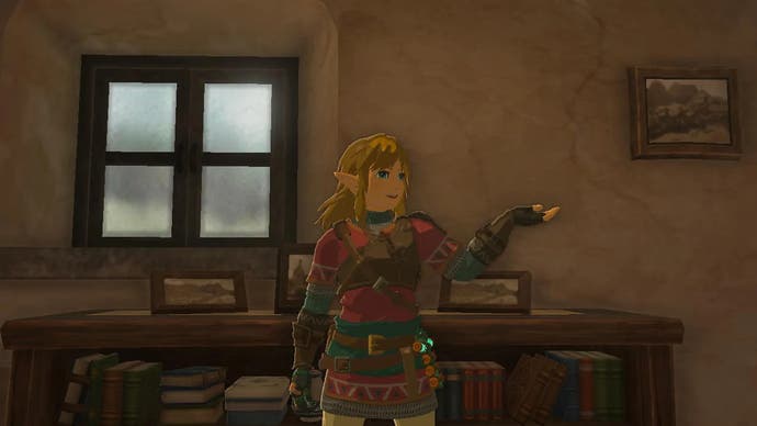 La maison de Link sans la photo de Champion's Ballad