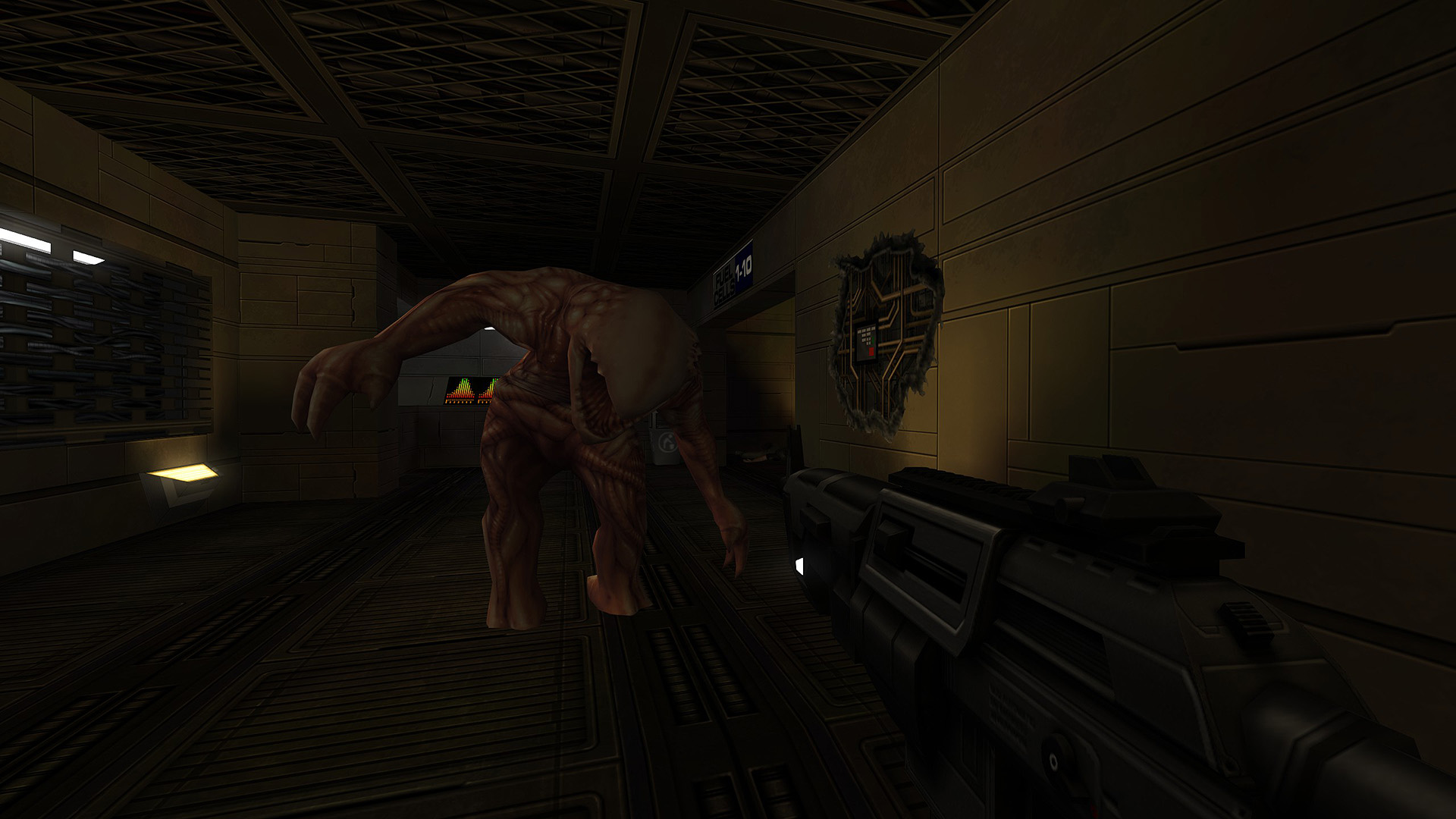 Capture d'écran de l'édition améliorée de System Shock