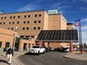 L'hôpital Peter Lougheed Centre de Calgary, l'un des hôpitaux que la dirigeante de l'UCP, Danielle Smith, a suggéré de privatiser en 2021.