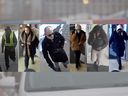 La police de Montréal recherche des suspects en lien avec des dizaines d'escroqueries de grands-parents commises au cours des derniers mois.