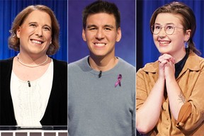 Amy Schneider, James Holzhauer et Mattea Roach s'affronteront sur Jeopardy !  Maîtrise.