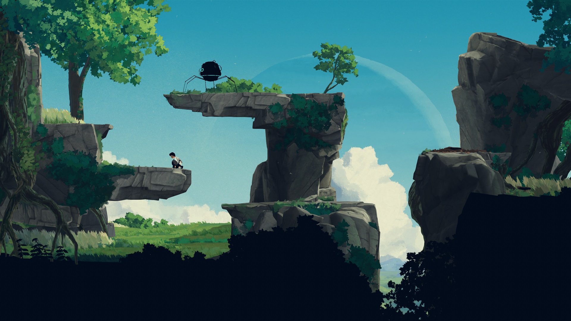 Capture d'écran de la planète de Lana, Xbox Series X