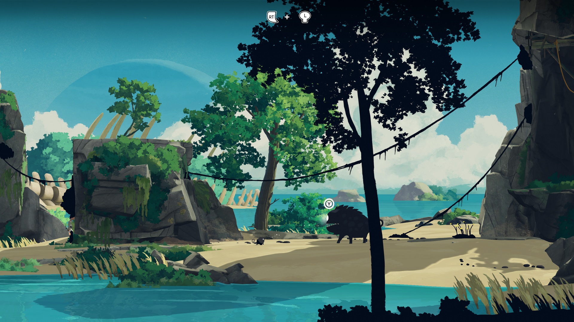 Capture d'écran de la planète de Lana, Xbox Series X