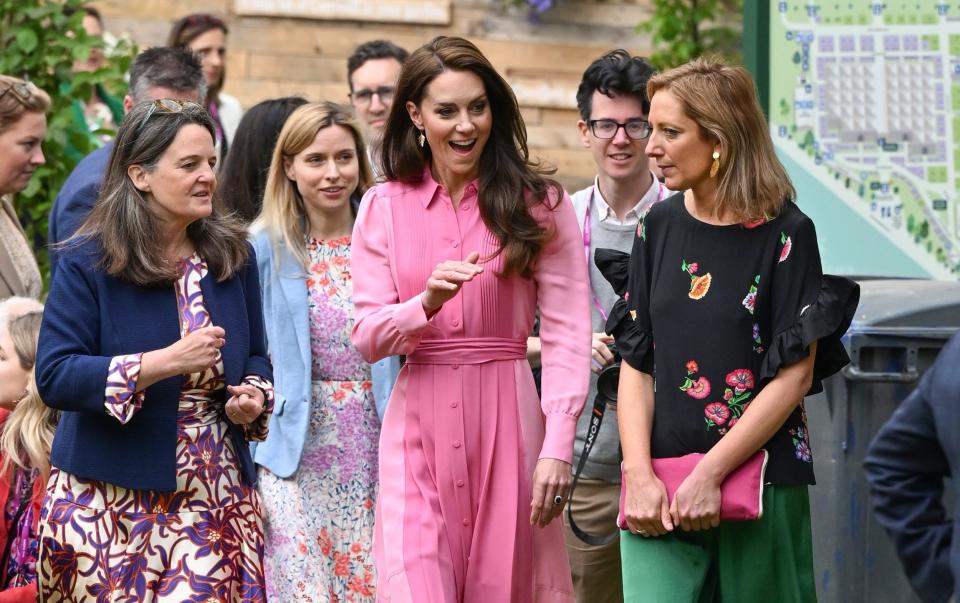 La princesse visitant l'un des jardins du RHS Chelsea Flower Show - Jeff Spicer/Getty Images