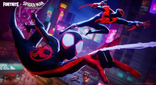 Spider-Man: Across The Spider-Verse envahit Fortnite