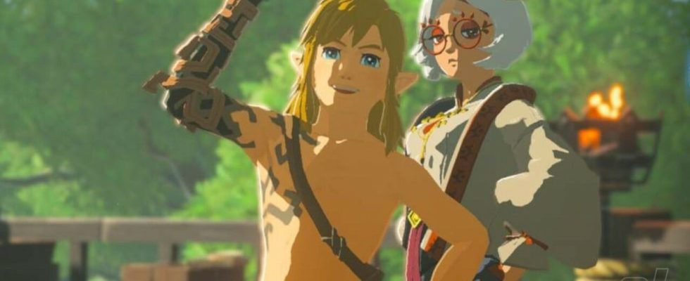 Aléatoire: Zelda: Tears Of The Kingdom Les PNJ appellent "Naked Link"
