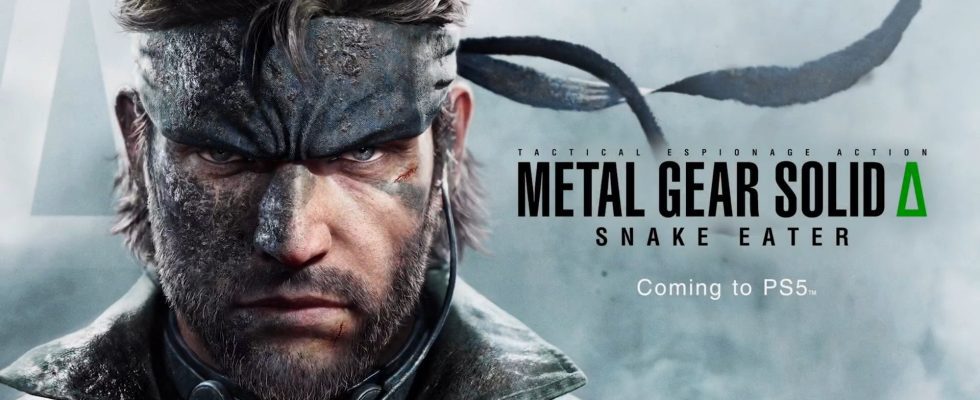 Metal Gear Solid triangle Snake Eater remake Konami PS5 PlayStation 5 teaser trailer announcement