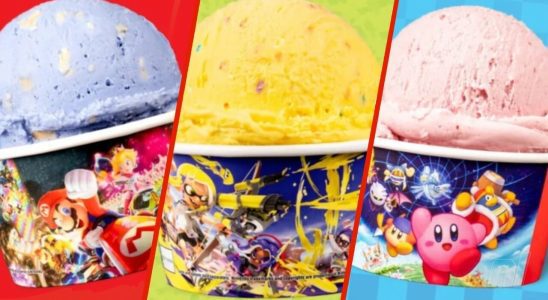 Nintendo et Nékter unissent leurs forces pour créer Mario, Splatoon et Kirby Ice Cream