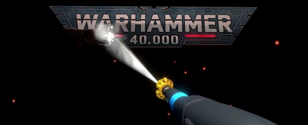 PowerWash Simulator annonce une collaboration avec Warhammer 40 000