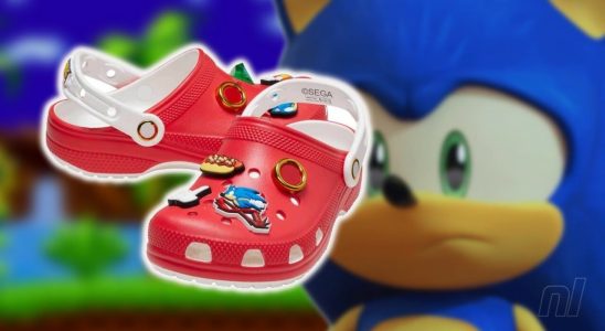 Ces Sonic The Hedgehog Crocs sont un peu horribles, et ils sont maintenant sortis