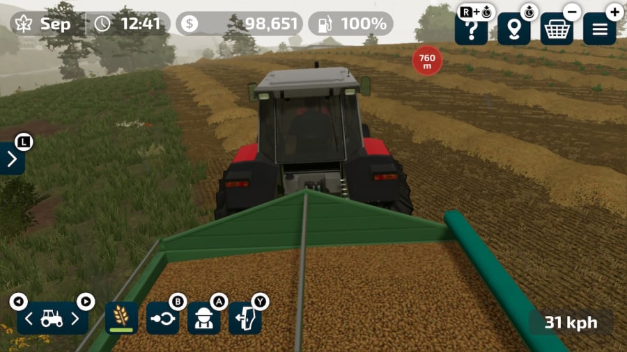 Farming Simulator 23 : Revue de l'édition Nintendo Switch - Capture d'écran 4 sur 4