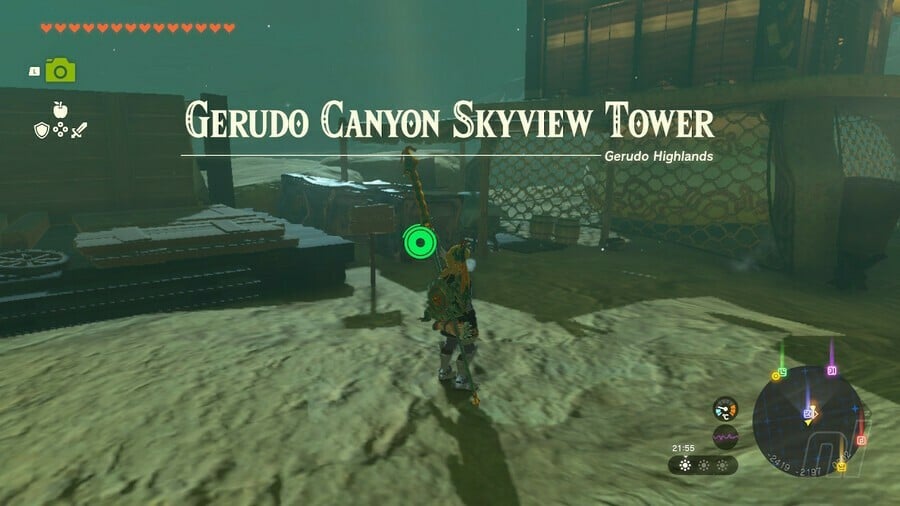 Zelda: Tears Of The Kingdom: Comment débloquer Gerudo Canyon Skyview Tower 2