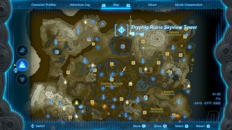 Zelda: Tears Of The Kingdom: Comment débloquer Thyphlo Skyview Tower 2