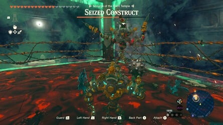 Zelda: Tears Of The Kingdom: Comment vaincre la construction saisie 4