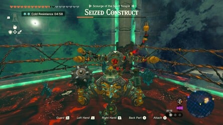 Zelda: Tears Of The Kingdom: Comment vaincre la construction saisie 5