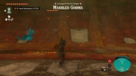 Zelda: Tears Of The Kingdom: Comment vaincre Marbled Gohma 7