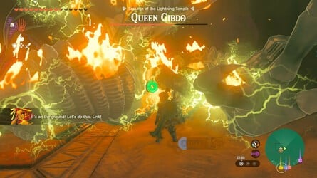 Zelda: Tears Of The Kingdom: Comment vaincre la reine Gibdo 4