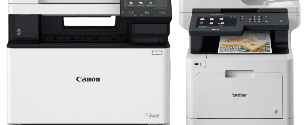 6 meilleures imprimantes laser couleur
